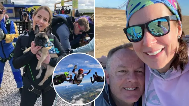 Ashley Kemp, 55, a fellow skydiver, is said to have strangled partner Clair Armstrong, 50, to death following a row over rape allegations.