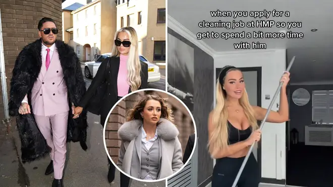 Stephen Bear’s fiancee claims she’s applied to be a prison cleaner to spend time with jailed reality star