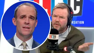 'A good day for British democracy': James O'Brien tears into Dominic Raab following his resignation