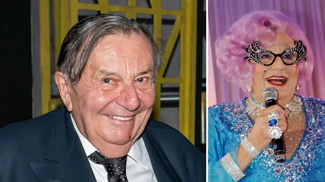 Legendary Australian comedian Barry Humphries - best known for his role as Dame Edna Everage - is now 'stable and responsive'