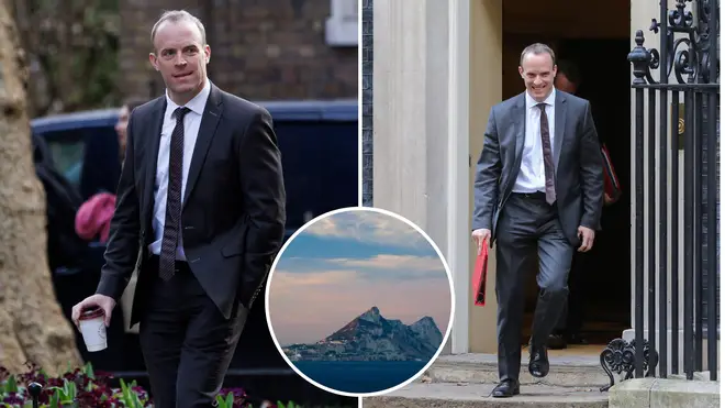Dominic Raab was 'sunk by a row over Gibraltar'