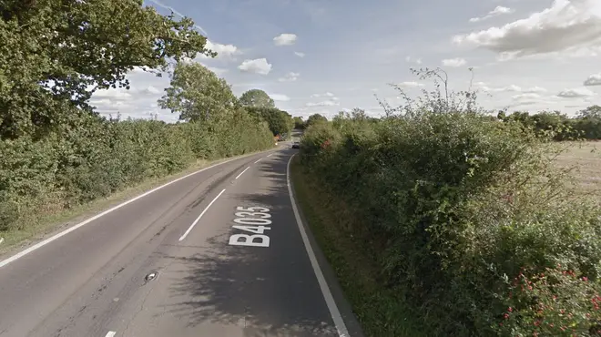 The crash is believed to have happened shortly after 4pm on Friday afternoon on the B4035 Campden Road in Warwickshire