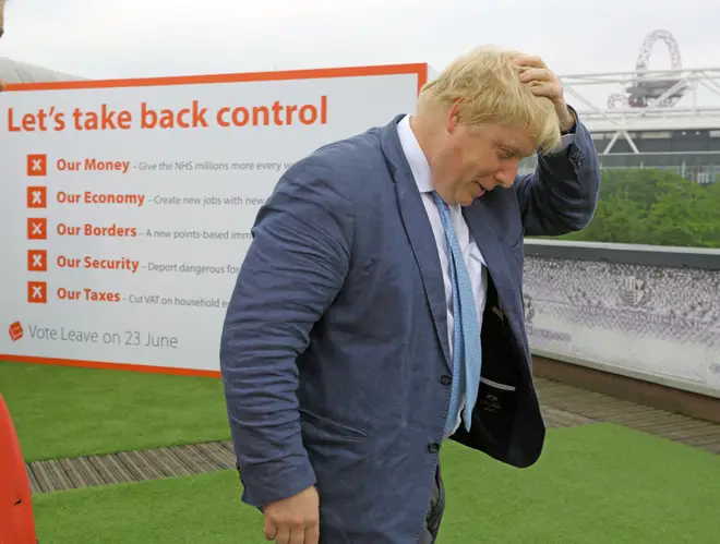 Mr Johnson was a key part of Vote Leave
