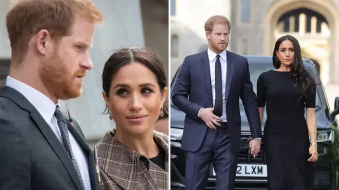 Harry and Meghan are 'leading separate lives'