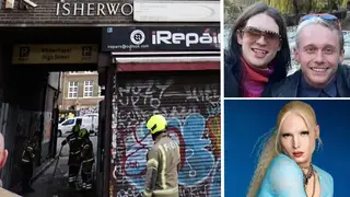 Firebomb attack victims "lucky to be alive” as police treat East London arson as transphobic hate crime