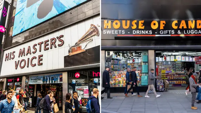 HMV is replacing a US sweet shop on Oxford Street