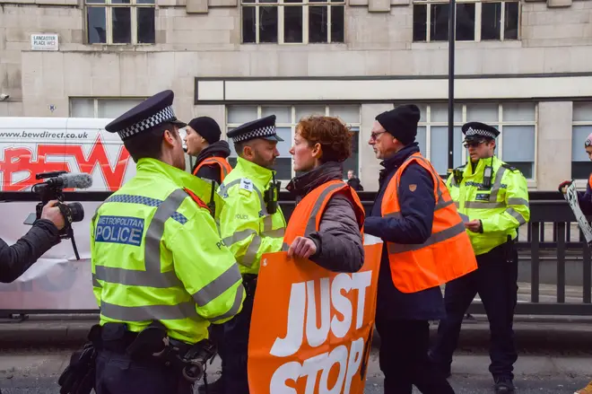 Police are to be given clearer guidance on how to handle slow walking protesters under the new legislation.