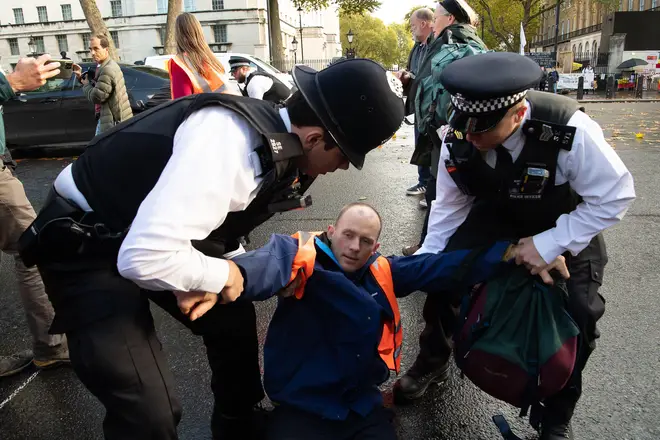 The Public Order Bill will also introduce new laws around activists who glue themselves to objects and buildings.
