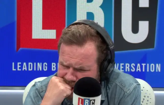 James O'Brien was visibly moved during the call