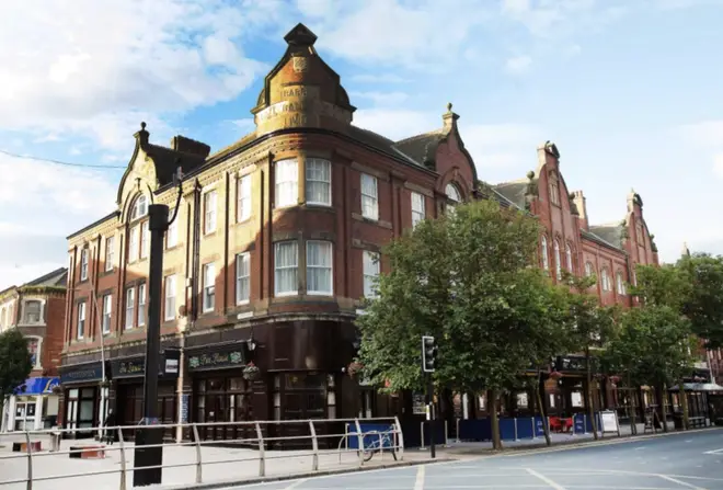 The Wetherspoons in Barrow, Cumbria was said to be very busy on the night the documents were found