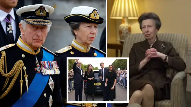 Princess Anne said the monarchy is in safe hands with her brother King Charles