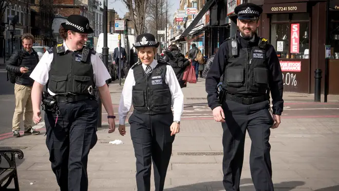 Metropolitan Police Commissioner Cressida Dick in London after a recent spate of gang violence.