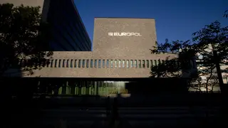 Europol headquarters in The Hague, Netherlands