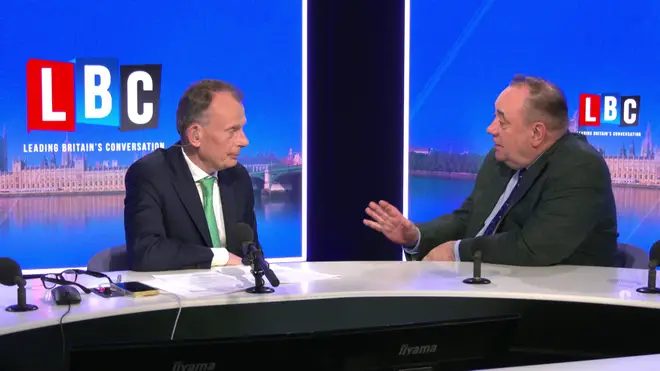 Mr Salmond in conversation with Andrew Marr