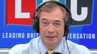 The Nigel Farage Show, only on LBC