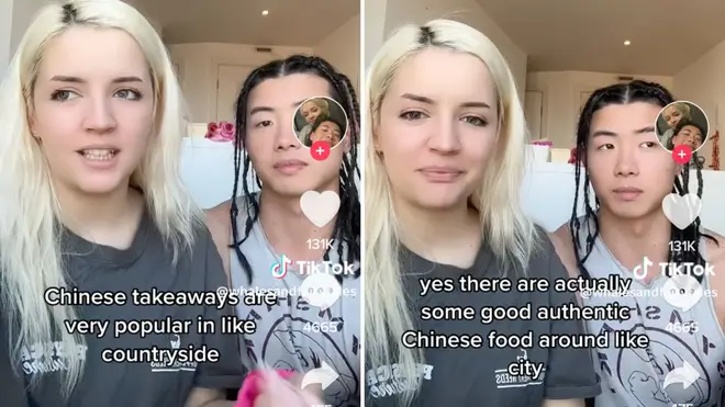 Her comments have seen British accounts counter the video, with TikTokers including duo ‘Whalesandfairytales’ explaining it from a British standpoint.