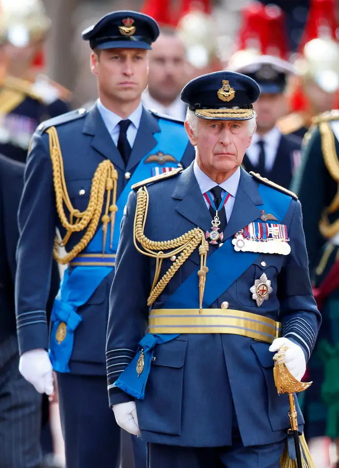 King Charles often wears the uniform of the Royal Air Force