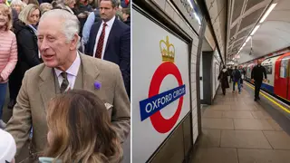 ‘Mind the gap’: Charles and Camilla have recorded a special Coronation message for commuters