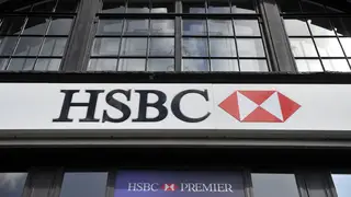 HSBC sign
