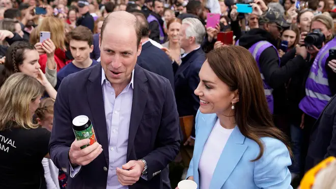 William holding a can of 'Return of the King' Coronation Ale