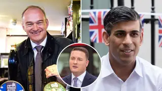 Sir Ed Davey has refused to join forces with Rishi Sunak's Tory party but did not make the same commitment against a deal with Labour