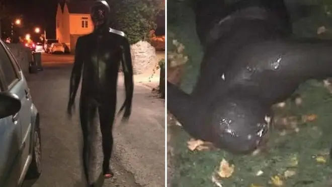 'Somerset Gimp' re-arrested after prowling villages and terrifying local residents in latex suit
