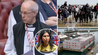 Justin Welby has opposed the government's controversial migrants bill in a rare intervention