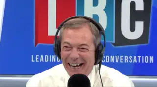 The Nigel Farage Show, only on LBC.