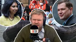 'Disgusting policy enacted by disgusting people!': James O'Brien blasts govt ministers' migration lies