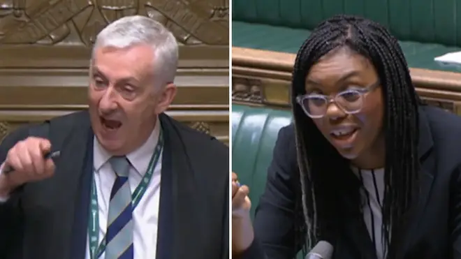 Sir Lindsay Hoyle scolded Business Secretary Kemi Badenoch