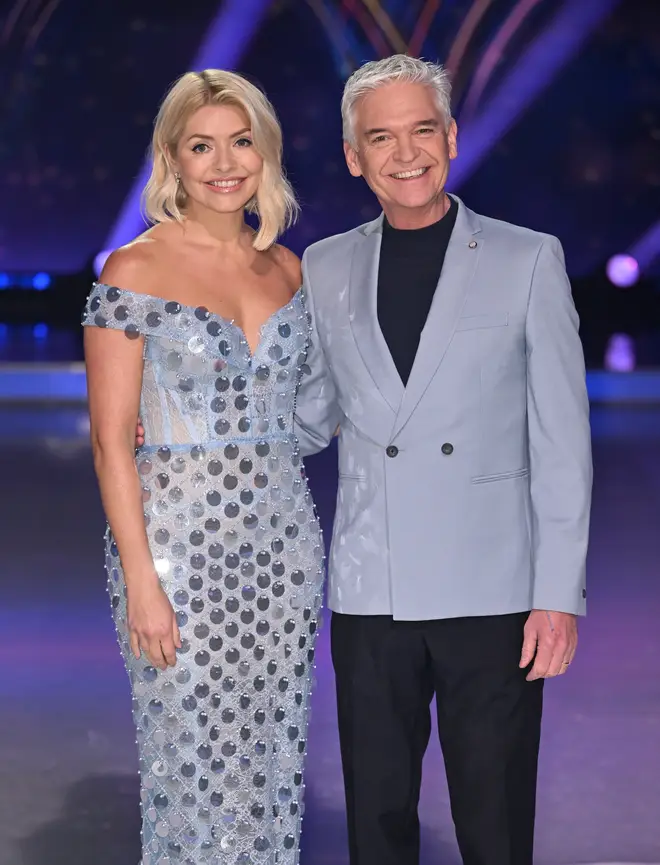 Phillip Schofield and Holly Willoughby in January
