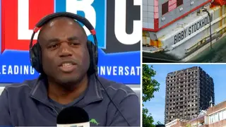 ‘They are creating a Grenfell on water’: Caller warns David Lammy of the danger of using barges to house migrants.