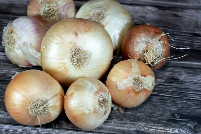 Brown onions have soared in price in one supermarket