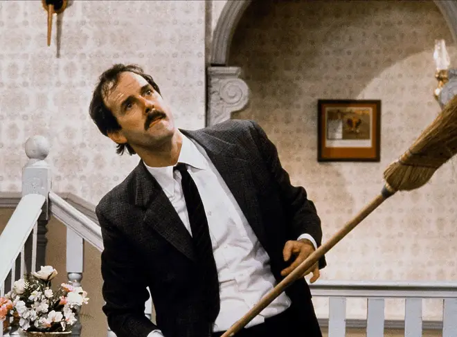 John Cleese in Fawlty Towers in 1975