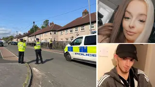 Police confirmed the victims as Katie Higton and Steven Harnett