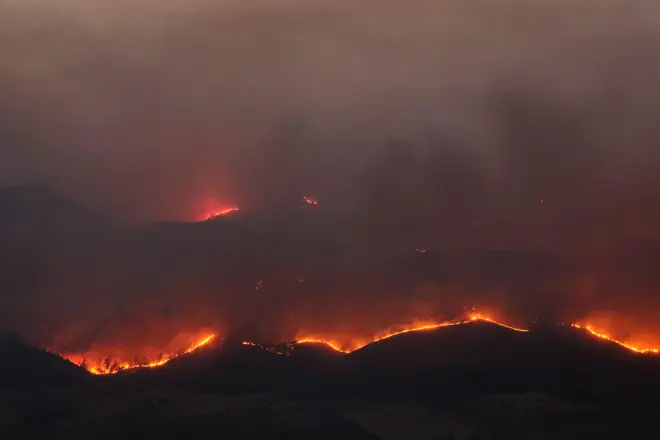 An increase in wildfires is a likely side effect of surpassing the limit.