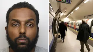 Abdulrizak Ali Hersi has been jailed for the assault, which took place on the Tube