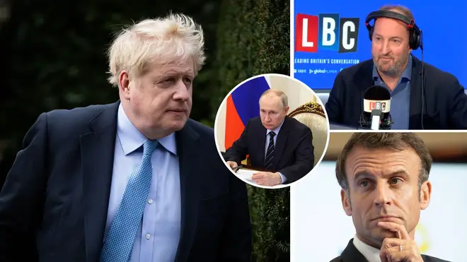 Boris Johnson called Macron 'Putin’s lickspittle', according to the former No10 comms chief