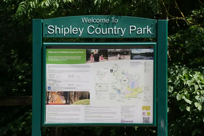 Shipley Country Park in Heanor, Derbyshire, where the 11-year-old boy was found injured