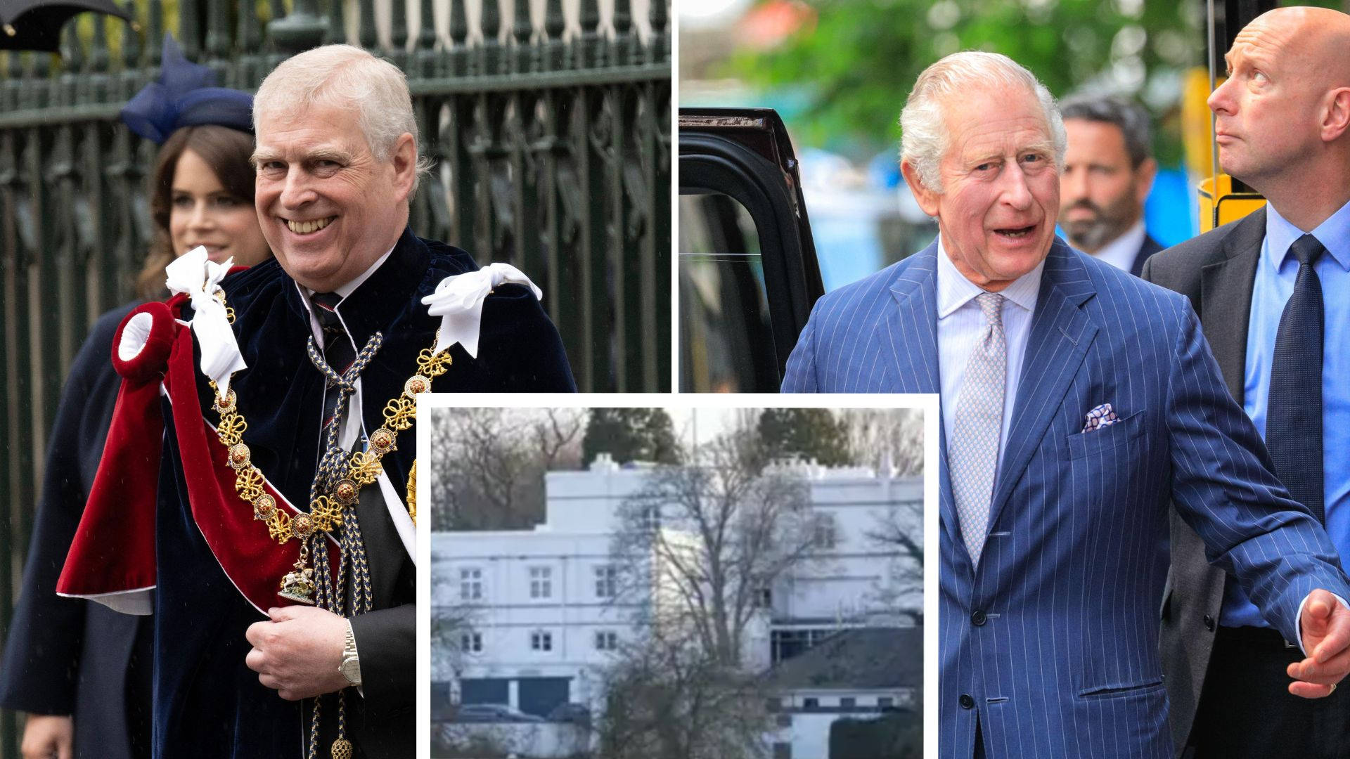 Prince Andrew 'is refusing to budge' from Royal Lodge as he demands a  summit with King Charles