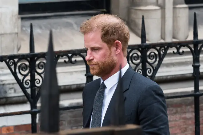 Prince Harry at the High Court