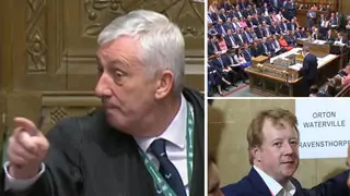 Sir Lindsay Hoyle booted out Paul Bristow