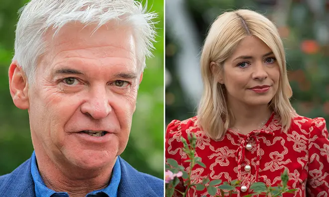 Phillip Schofield and Holly Willoughby' looking sad and glum