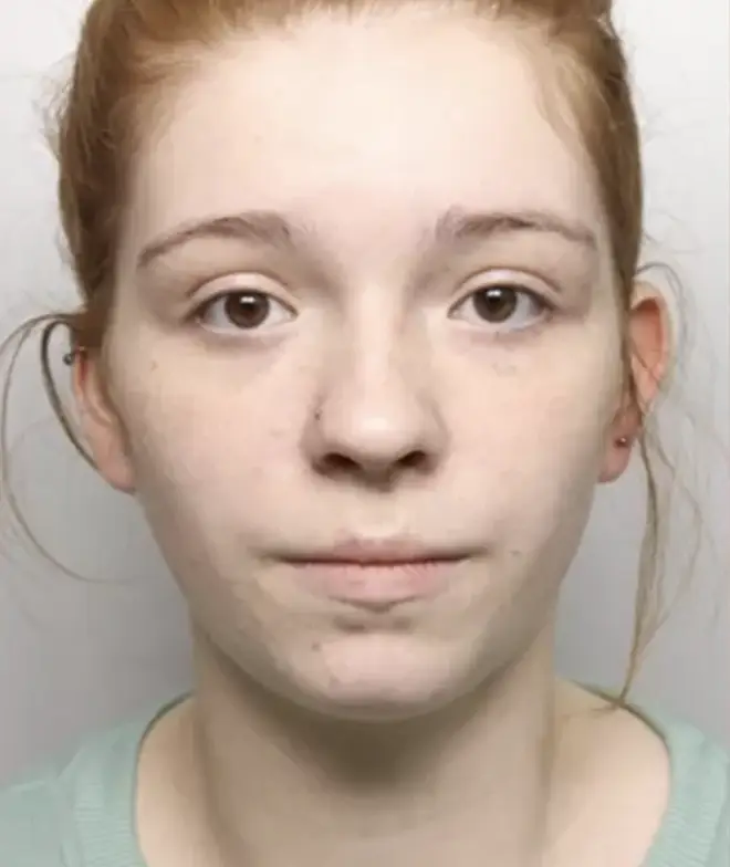 Ellie Jacobs, 19, from Biddlesden, Buckinghamshire, was handed a five year sentence