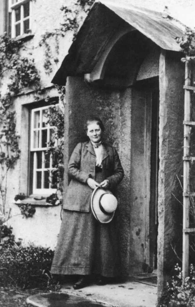 Beatrix Potter in the early 1900s.