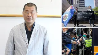 Jimmy Lai, British-born media mogul currently detained in Hong Kong