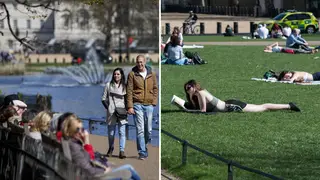 Temperatures are expected to soar to 24C