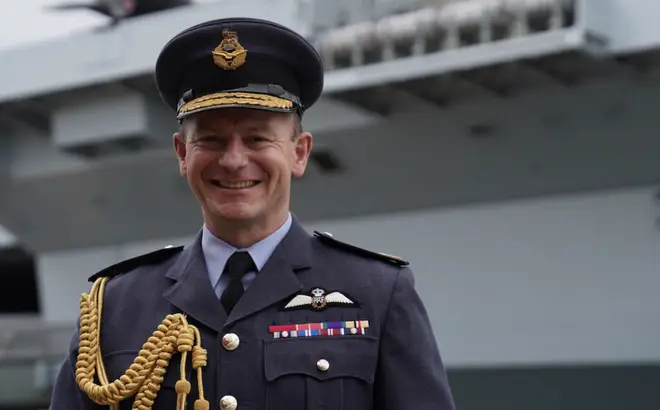 Outgoing RAF chief Sir Mike Wigston