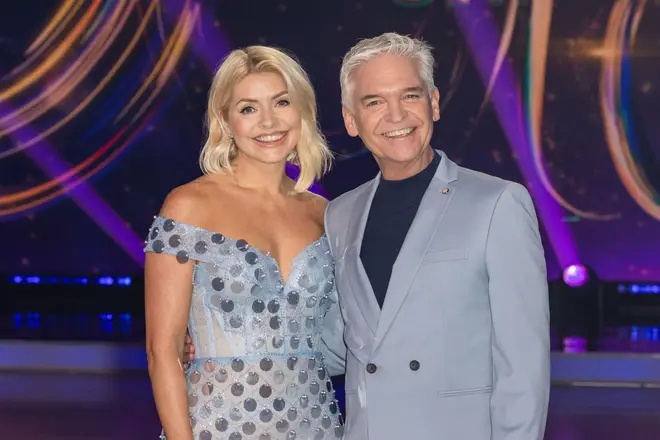 Holly Willoughby and Phillip Schofield also presented Dancing on Ice together