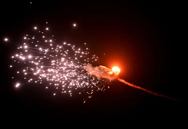 Last night's drone attack in Kyiv, Ukraine